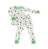 Magnolia Baby Long Sleeve Printed PJ Set - Pots of Gold