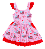 Birdie Bean Tank Birdie Dress - Glory - Let Them Be Little, A Baby & Children's Clothing Boutique