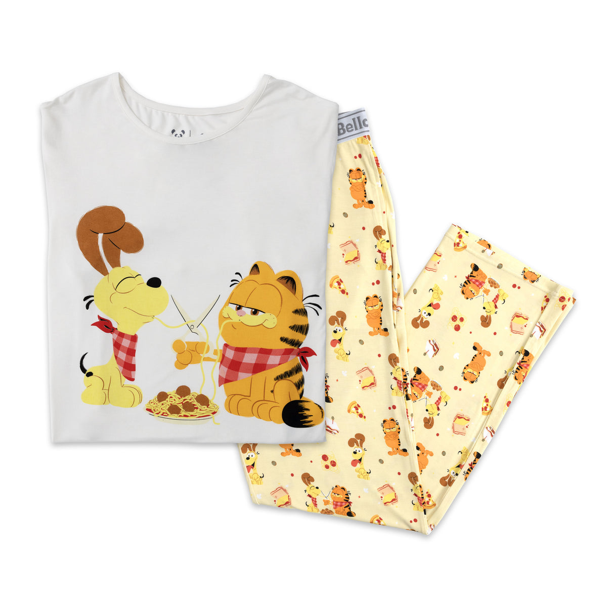 Bellabu Bear Men's Short Sleeve w/ Pants PJ Set - Garfield The Movie ...