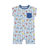 Macaron + Me Shortie Romper - Batter Up - Let Them Be Little, A Baby & Children's Clothing Boutique