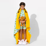 Bellabu Bear Sherpa Blanket - Garfield Lazy Mondays - Let Them Be Little, A Baby & Children's Clothing Boutique