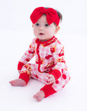 Birdie Bean Zip Romper w/ Convertible Foot - Annie - Let Them Be Little, A Baby & Children's Clothing Boutique