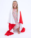 Birdie Bean Plush Toddler Birdie Blanket - Scarlet Ribbed - Let Them Be Little, A Baby & Children's Clothing Boutique