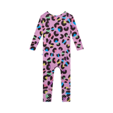 Posh Peanut Convertible One Piece - Electric Leopard - Let Them Be Little, A Baby & Children's Clothing Boutique