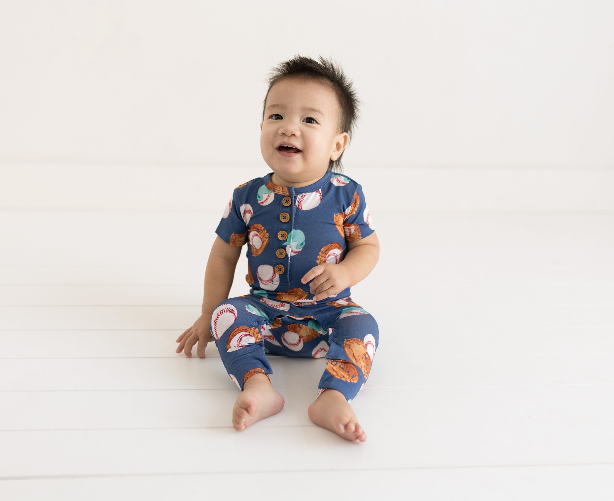 Posh peanut short 2024 sleeve romper bundle of 4