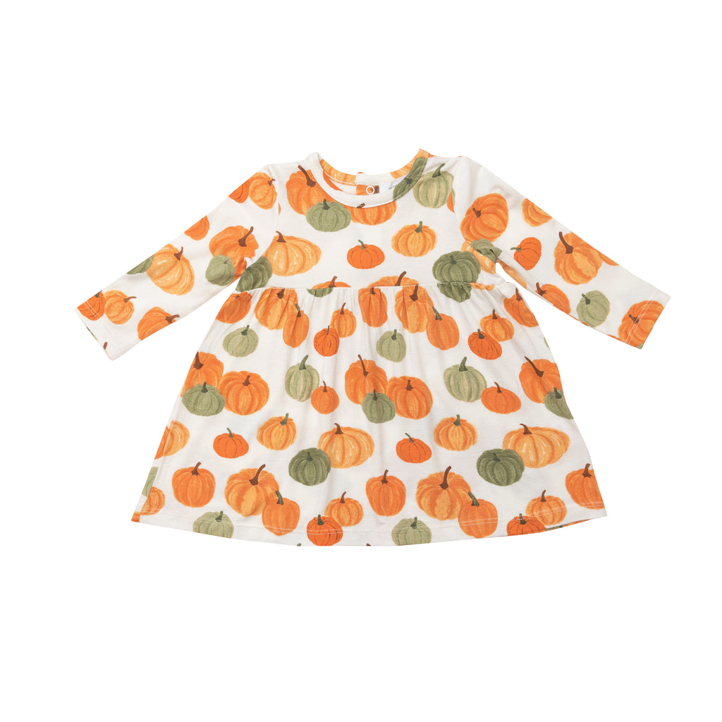 Angel Dear Bamboo Simple Dress & Bloomer Set - Pumpkin  Let Them Be  Little, A Baby & Children's Clothing Boutique