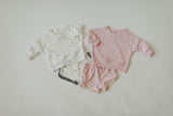 Baby Sprouts Track Shorts - Light Pink - Let Them Be Little, A Baby & Children's Clothing Boutique