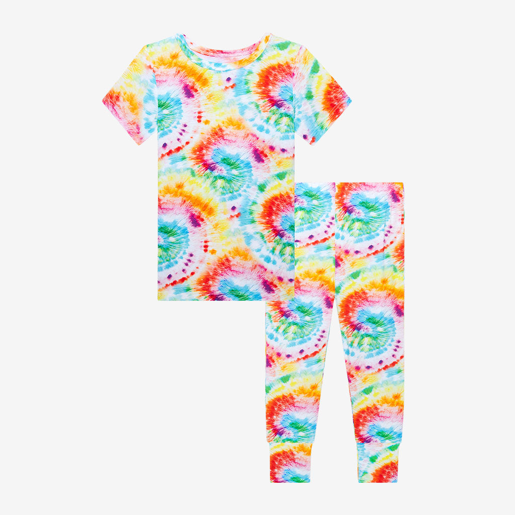 Tie dye pjs online for kids