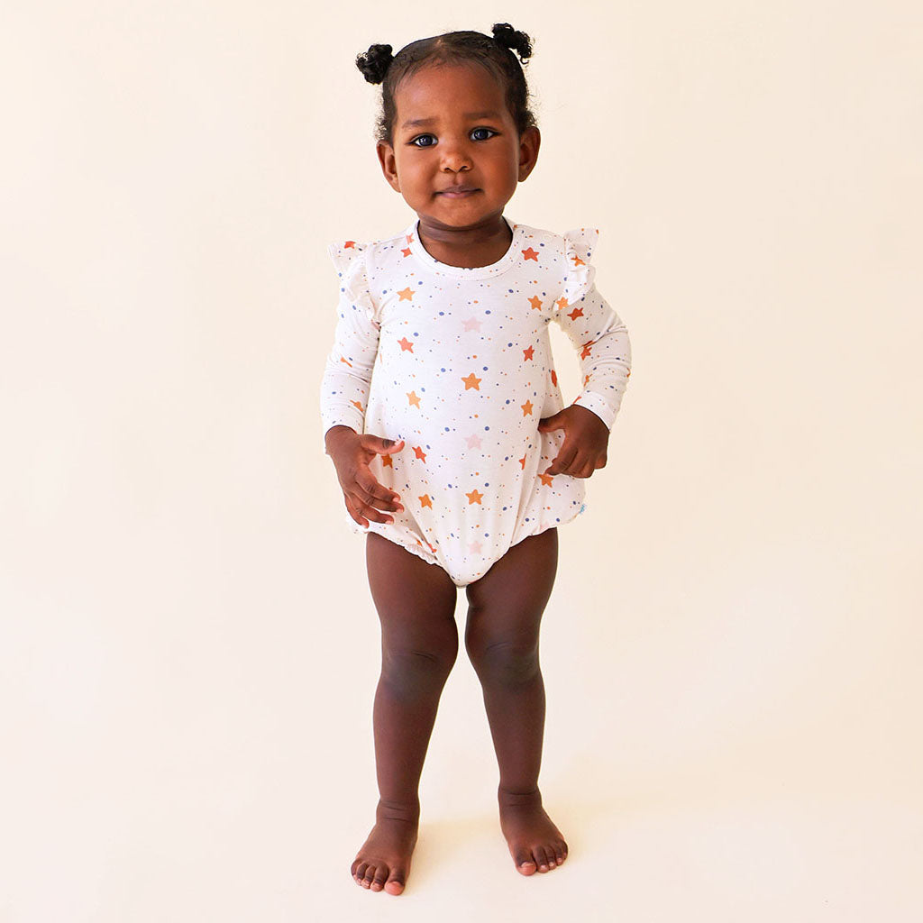 Posh Peanut Long-Sleeve Bubble Rompers store