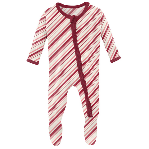 KicKee Pants Baby Christmas Stripe Matching Family Pajamas - Christmas  Stripe, 0-3 Months