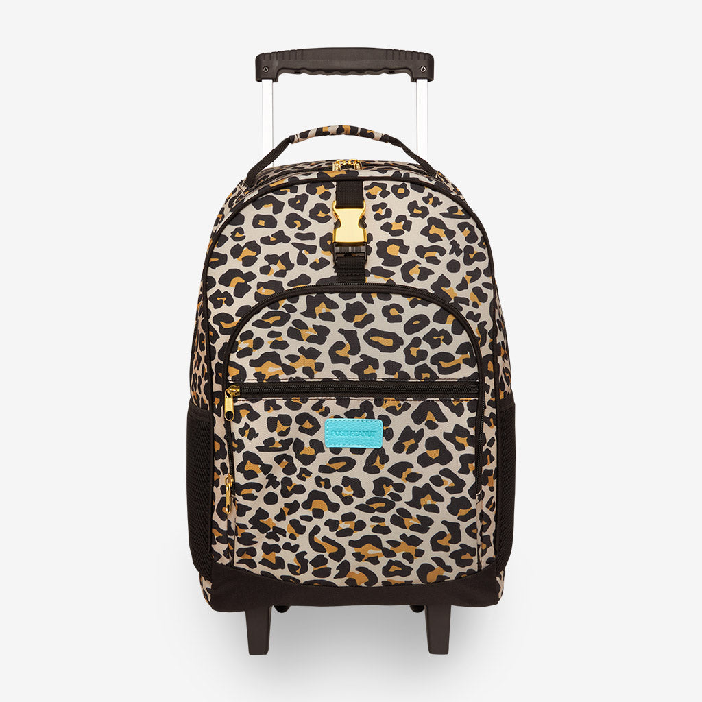 Posh Peanut Rolling Backpack Lana Leopard Let Them Be Little A Baby Children s Clothing Boutique